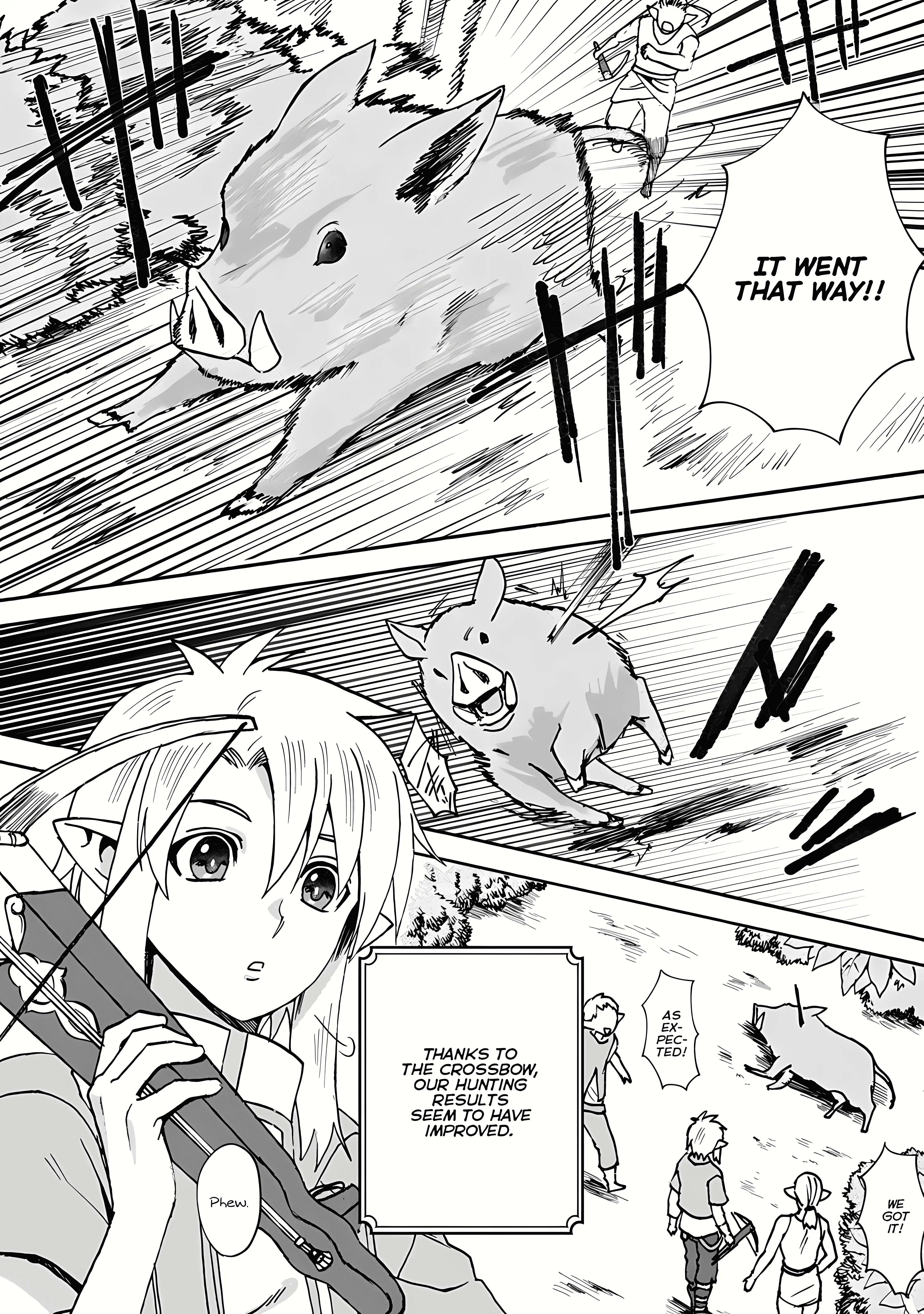 Elf Tensei Kara no Cheat Kenkokuki Chapter 6.1 4